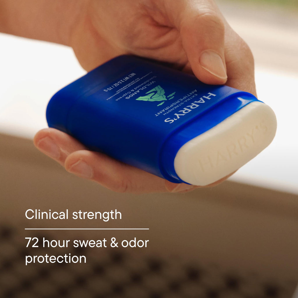 Wildlands Extra-Strength Antiperspirant | 72 HR Sweat &amp; Odor Protection